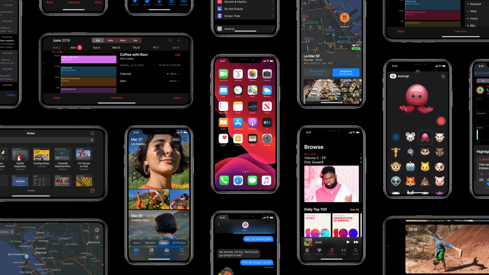 Nie tylko ładnie wygląda, ale pozwala zaoszczędzić baterię. - Tryb Dark Mode w iOS 13 przedłuża czas pracy baterii w iPhonie - wiadomość - 2019-10-21