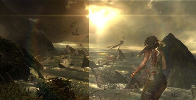 Tomb Raider - porównanie grafiki Xbox 360 vs PS3 - ilustracja #1