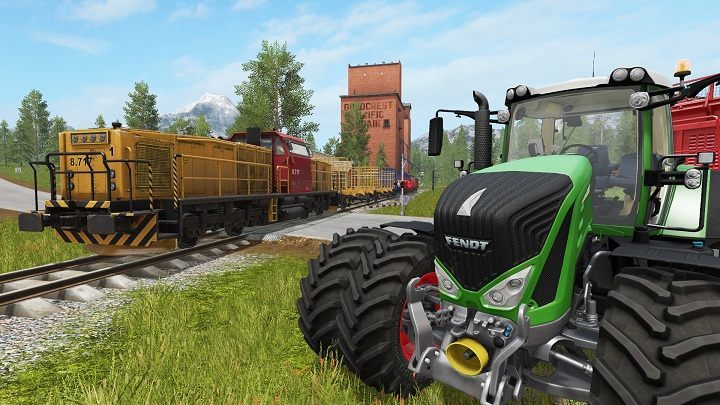 Pociągi towarowe to jedna z największych nowości w tej odsłonie serii. - Farming Simulator 17 debiutuje na rynku - wiadomość - 2016-10-25
