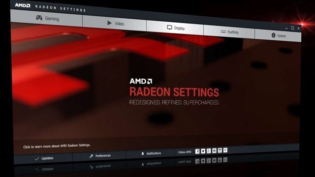 Nowy panel ma być bardziej intuicyjny od Catalyst Control Center. - AMD zapowiada Radeon Software Crimson Edition - wiadomość - 2015-11-03
