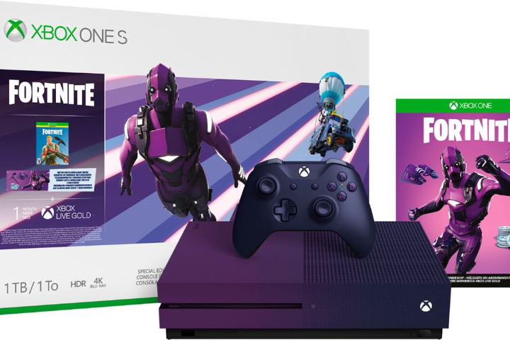 Tak wyglądać ma cały pakiet. - Wyciekły zdjęcia Xbox One S w edycji dla fanów Fortnite - wiadomość - 2019-05-27