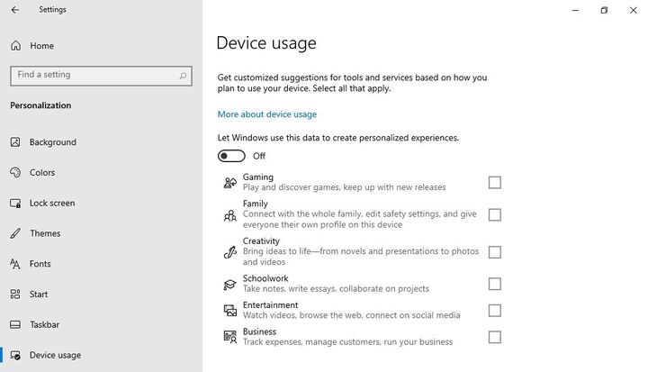 Windows 10 zbierze dane, by dostosować system do użytkownika - ilustracja #1