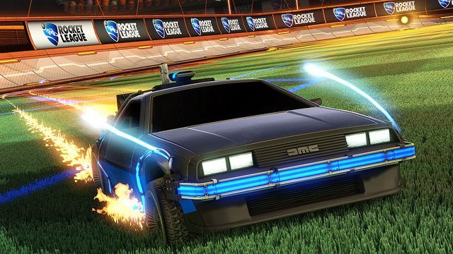 DeLorean za kilka dni pojawi się w Rocket League. - Rocket League - DeLorean z Powrotu do przyszłości zadebiutuje w grze - wiadomość - 2015-10-13