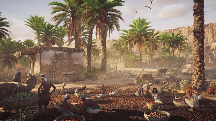 Egipcjanie prowadzą własne życie. Jedni pracują, inni odprawiają religijne rytuały, a jeszcze inni… napadają na karawany. Dzień jak co dzień. - Wszystko o Assassin's Creed Origins (premiera The Curse of Pharaohs) - Akt. #21 - wiadomość - 2018-03-13