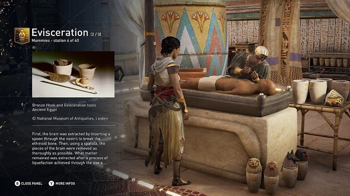 Discovery Tour pozwala nam się zaznajomić z rozmaitymi ciekawostkami na temat starożytnego Egiptu bez zaprzątania sobie głowy celami misji i przeciwnikami depczącymi nam po piętach. - Wszystko o Assassin's Creed Origins (premiera The Curse of Pharaohs) - Akt. #21 - wiadomość - 2018-03-13