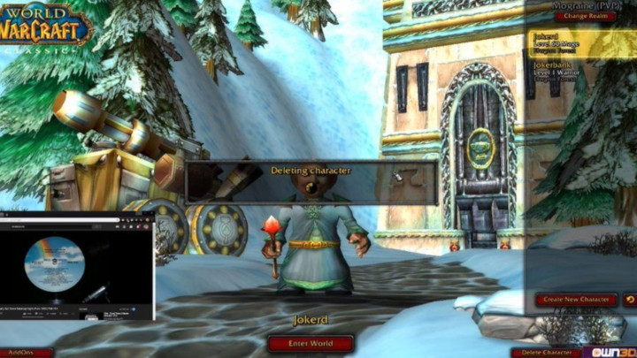 JokeredTV chciał usunąć swoją postać, lecz fani mu na to nie pozwolili. - World of Warcraft Classic - pierwszy gracz osiągnął 60. poziom i uczcił to paradą - wiadomość - 2019-09-02