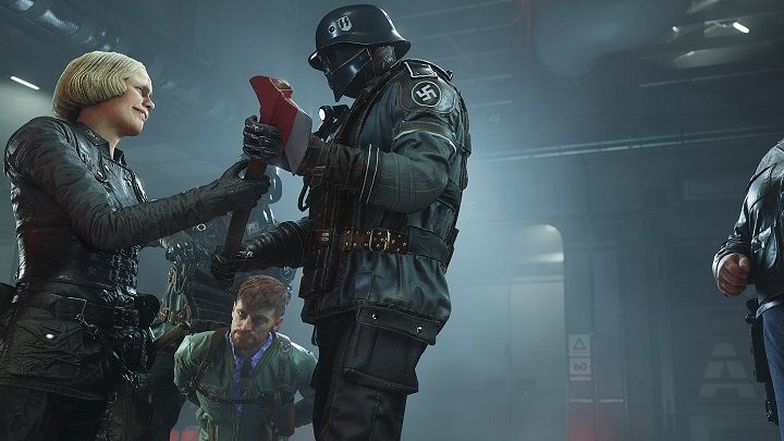 Swastyki pojawią się w prawie wszystkich wersjach gry Wolfenstein II: The New Colossus. - Wolfenstein II bez swastyk? Cenega odpowiada - wiadomość - 2017-07-18