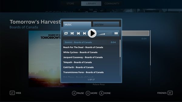 Wygodna playlista będzie dostępna także podczas gry - Steam Music – Valve zapowiada usługę muzyczną na Steamie - wiadomość - 2014-02-04