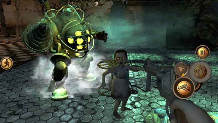 Pomimo uproszczeń grafiki, BioShock całkiem dobrze sprawdzał się na urządzeniach mobilnych. - Mobilny BioShock nie powroci do App Store - wiadomość - 2017-01-24