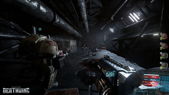 Space Hulk: Deathwing prezentuje się niezwykle klimatycznie. - Space Hulk: Deathwing na nowym fragmencie rozgrywki - wiadomość - 2016-03-01