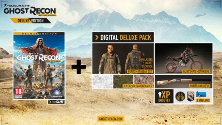 Tom Clancy's Ghost Recon: Wildlands – Digital Deluxe Edition. - Wszystko o Ghost Recon Wildlands (Drugi rok wsparcia, Sam Fisher i darmowy weekend) - akt. #19 - wiadomość - 2018-07-24