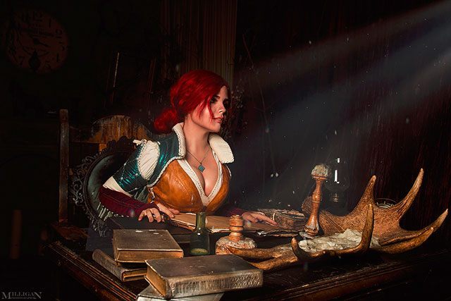 Źródło: Fenix Fatalist i MilliganVick - Najlepsze cosplaye - Triss Merigold z gry Wiedźmin 3: Dziki Gon - wiadomość - 2016-01-26