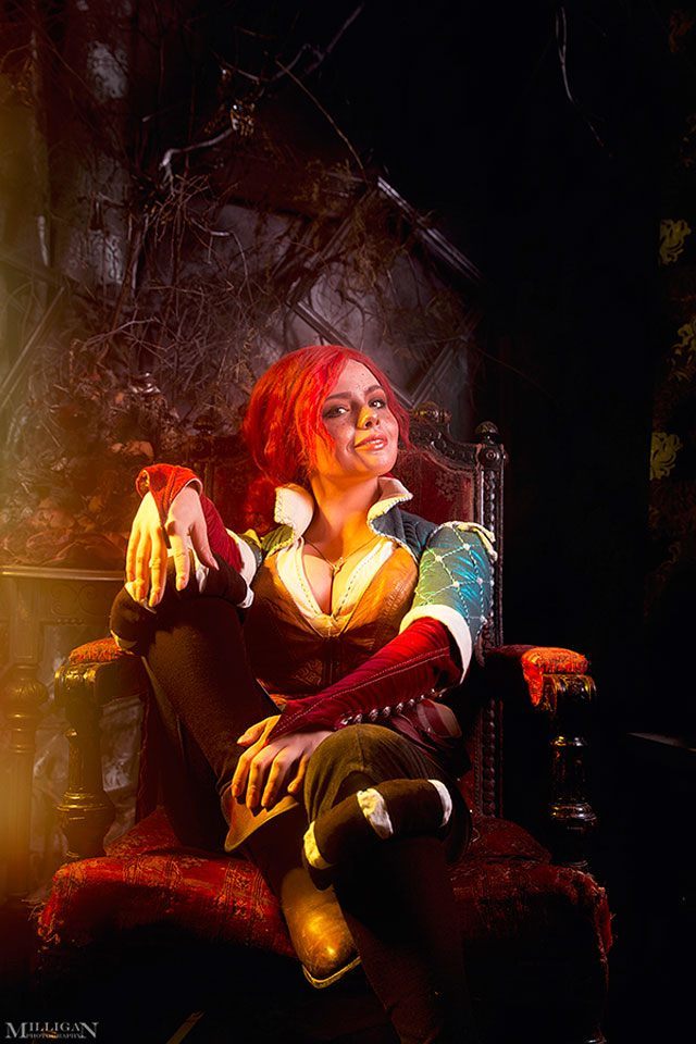 Najlepsze cosplaye - Triss Merigold z gry Wiedźmin 3: Dziki Gon - ilustracja #3