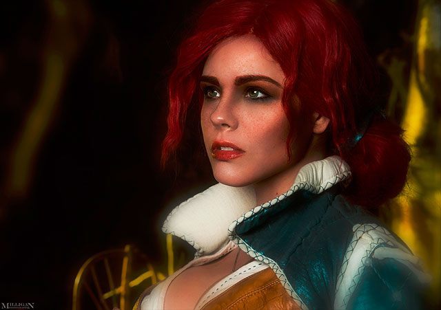 Najlepsze cosplaye - Triss Merigold z gry Wiedźmin 3: Dziki Gon - ilustracja #5