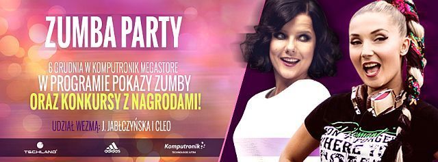 Zumba Fitness World Party - Cleo i Joanna Jabłczyńska zapraszają na imprezę z okazji premiery gry - ilustracja #1
