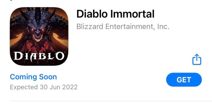 Wyciekła data premiery Diablo Immortal; Blizzard twierdzi, że to placeholder - ilustracja #1