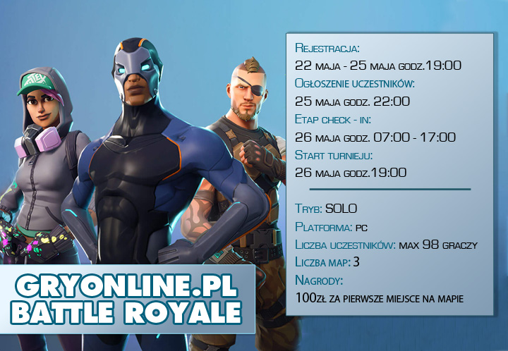 GRYOnline.pl Battle Royale #3 – Sprawdź się w kolejnym turnieju Fortnite! - ilustracja #2