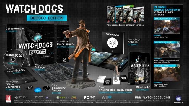 Dedsec Edition to najbogatsza pod względem fizycznym wersja gry, która dostępna jest w Europie, Azji, Australii i na Bliskim Wschodzie - Watch Dogs zostanie wydane w 9 różnych wersjach! - wiadomość - 2014-05-14
