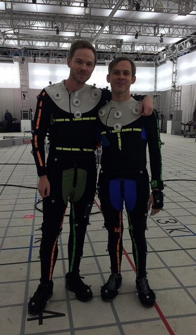 Quantum Break - Dominic Monaghan i Shawn Ashmore podczas sesji mo-cap.