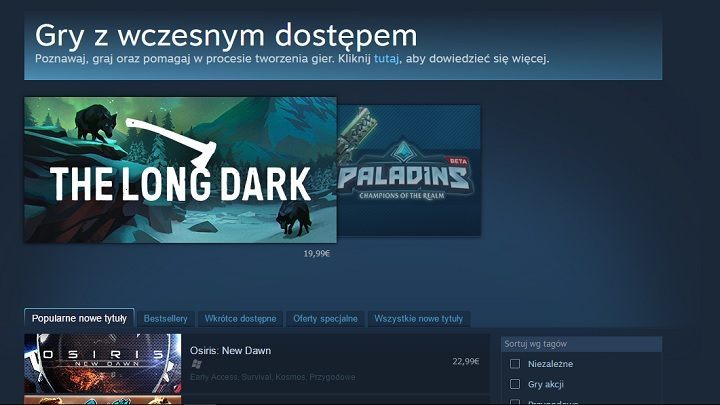 Wczesny Dostęp ma na swoim koncie kilka perełek, ale nie zabrakło też wielu rozczarowań. - PC Gamer udostępnia regulamin Wczesnego Dostępu Steam - wiadomość - 2016-10-04