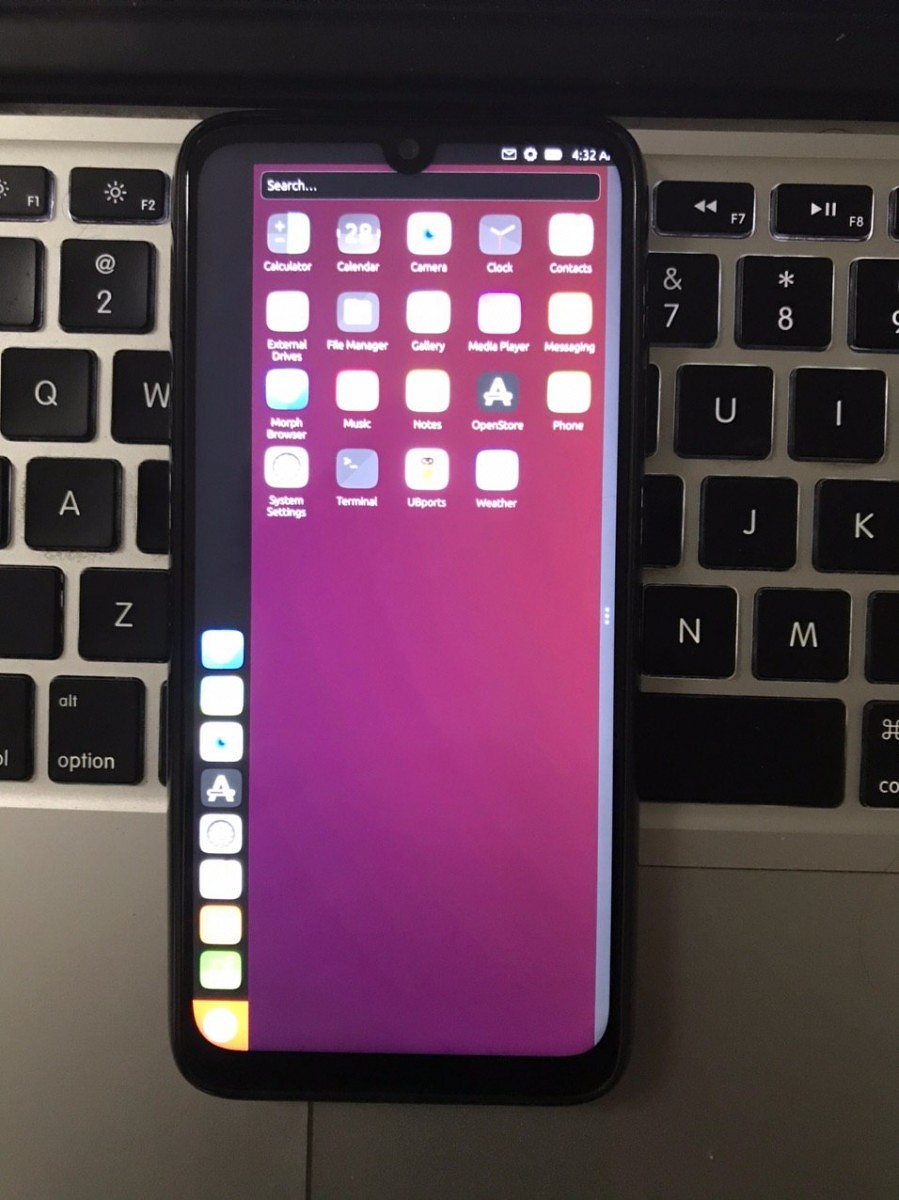 Linux Ubuntu Touch odpalony na Xiaomi Redmi Note 7 - ilustracja #2