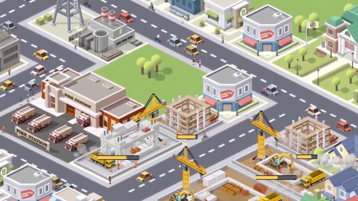 Pocket City może się pochwalić prostą i przejrzystą grafiką. - Pocket City - mobilny city builder bez mikropłatności debiutuje na rynku - wiadomość - 2018-07-31