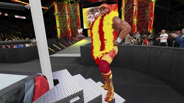 Fabulous Hogan coming through. Czyli jedna z postaci dostępnych w dwóch wersjach dla pecetowców w dniu premiery. - Dziś premiera WWE 2K15 na PC - wiadomość - 2015-04-28