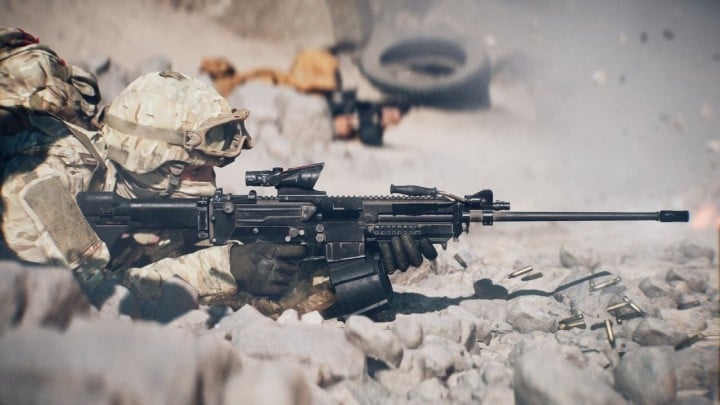 Broń w BF6 ma fikcyjne nazwy, ale chyba nietrudno rozpoznać konkretne modele. Źródło: EA DICE - Twórcy Battlefield 6 pamiętali, by zmienić nazwy broni na fikcyjne, ale zapomnieli o jednym detalu w ich modelach - wiadomość - 2025-11-13