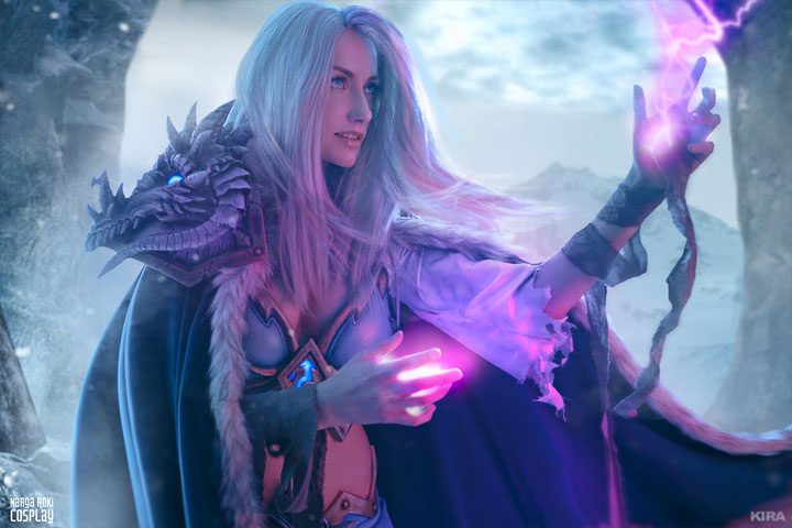 Najlepsze cosplaye - Jaina Proudmoore z Hearthstone: Rycerze Mroźnego Tronu - ilustracja #5