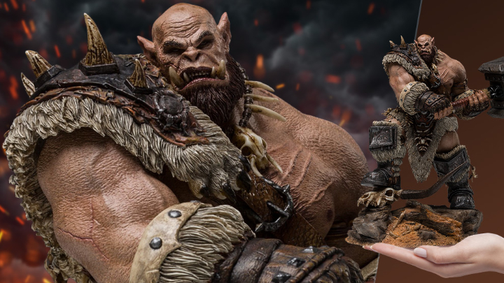 Orgrim Doomhammer to legendarny wódz Hordy. - Imponująca figurka Orgrima z Warcrafta wyceniona na 1000 zł - wiadomość - 2019-10-21