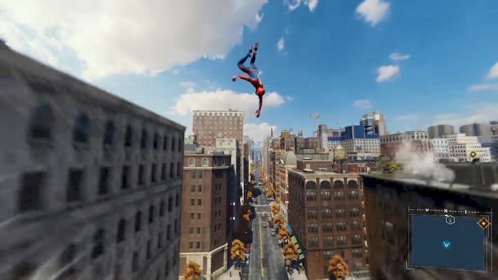 Szalone akrobacje nad Nowym Jorkiem to jeden z nieodłącznych elementów Spider-Mana.