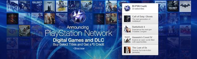 PlayStation Network dostępne w sklepie Amazon. - Amazon otwiera sklep PlayStation Network - wiadomość - 2013-11-12