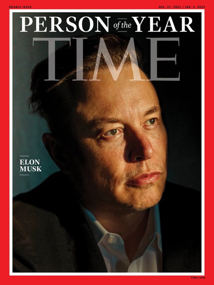 Elon Musk Człowiekiem Roku 2021 według tygodnika Time - ilustracja #1