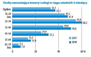 Raport GUS - Jak Polacy korzystają z internetu? - ilustracja #6