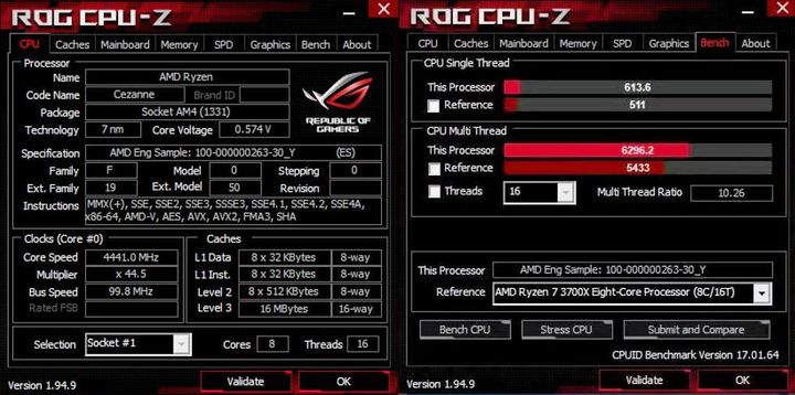 Ryzen 7 5700G z benchmarkiem, są plotki o modelach bez X - ilustracja #1