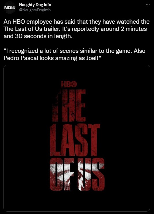 Pracownicy HBO widzieli trailer serialu The Last of Us. Znamy szczegóły (plotka) - ilustracja #1