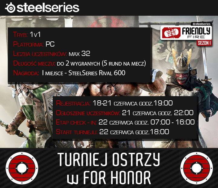 Zagraj w For Honor i wygraj sprzęt SteelSeries - ilustracja #2