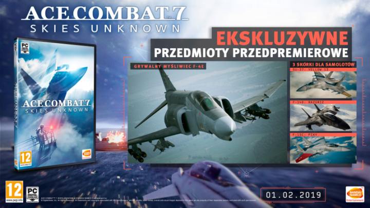 Ace Combat 7: The Skies Unknown w wydaniu na PC - premiera 1 lutego - ilustracja #1