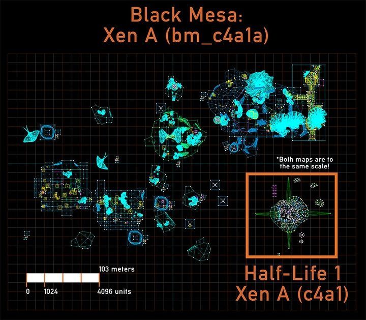 Black Mesa – Xen zostanie bardzo rozbudowane w stosunku do oryginału. - Black Mesa - remake Half-Life'a doczeka się poziomów Xen latem 2017 roku - wiadomość - 2016-11-01