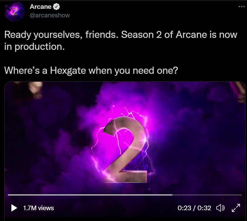 Serial Arcane; powstaje 2. sezon animacji opartej na League of Legends - ilustracja #1