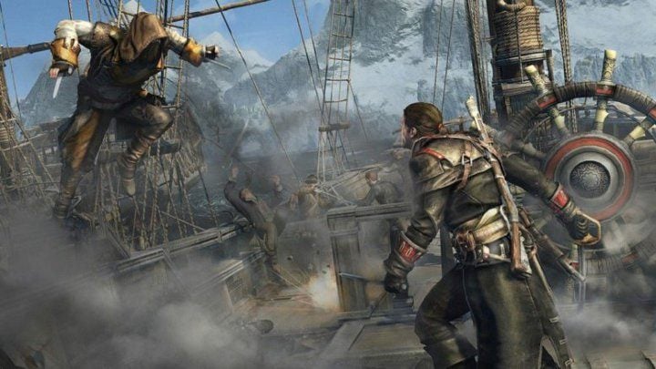 W Assassin’s Creed Rogue nie brakuje dynamicznych bitew morskich i abordaży. - Premiera Assassin's Creed Rogue Remastered - wiadomość - 2018-03-20
