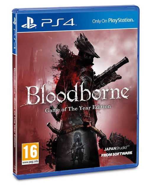 Okładka Bloodborne: Game of the Year Edition.