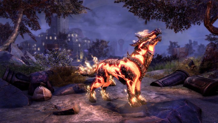 Flame Atronach Wolf w całej okazałości. - Nadchodzi darmowy tydzień z The Elder Scrolls Online - wiadomość - 2018-08-08