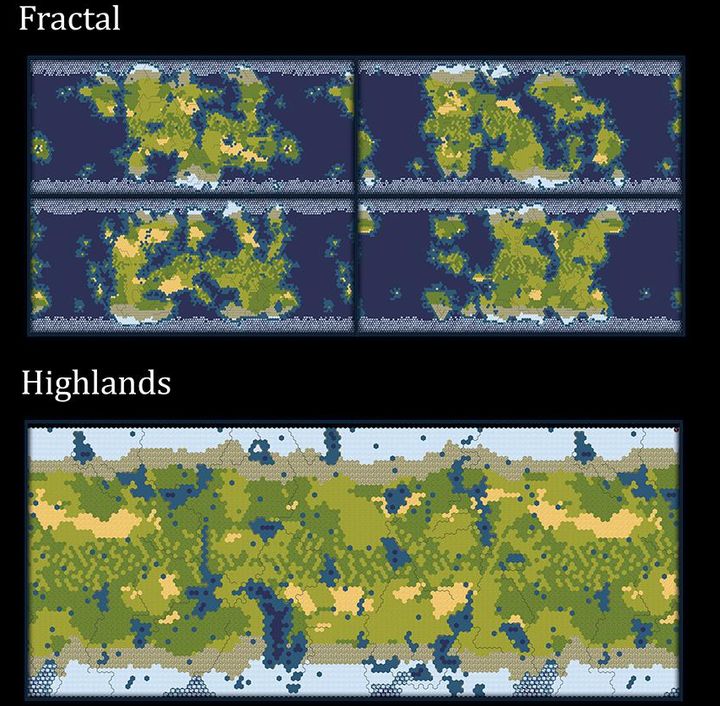 Civilization 6 - rodzaje map, zobacz różnice w przejrzysty sposób - ilustracja #5
