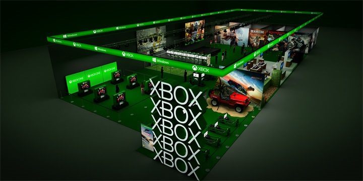 Wizualizacja strefy Xbox #1 / Źródło: informacja prasowa firmy Microsoft. - Microsoft na T-Mobile Warsaw Games Week 2016 - wiadomość - 2016-10-04