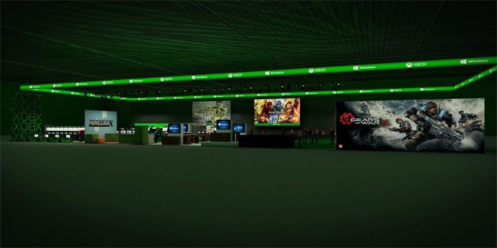 Wizualizacja strefy Xbox #2 / Źródło: informacja prasowa firmy Microsoft. - Microsoft na T-Mobile Warsaw Games Week 2016 - wiadomość - 2016-10-04