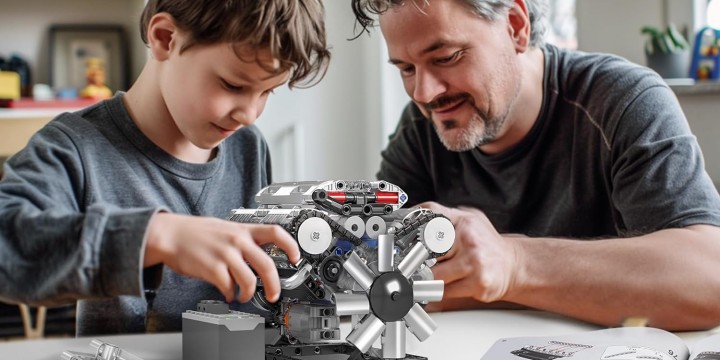 Źródło: Mould King; materiały promocyjne - LEGO i COBI mogą jedynie pomarzyć o takim modelu. Działająca replika silnika V8 to najlepszy zestaw dla każdego fana motoryzacji. Dzięki niemu poczujesz się jak bohater Szybkich i wściekłych - wiadomość - 2024-07-02