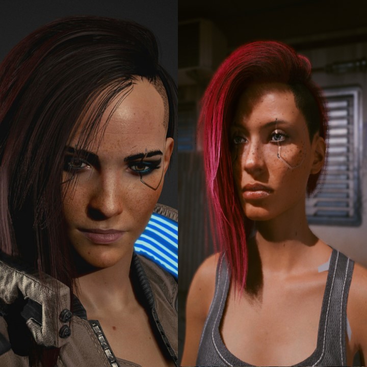 Cyberpunk 2077 - wygląd kobiecej V z dema E3 przywrócony dzięki modyfikacjom - ilustracja #1