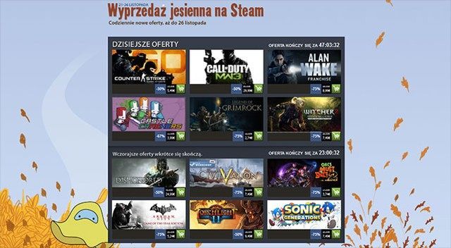 Nowe promocje na Steam ( m.in. Counter Strike: Global Offensive,  Legend of Grimrock, DiRT Showdown i seria Alan Wake) - ilustracja #1