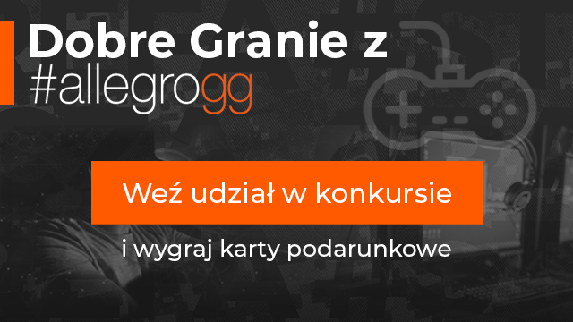 Konkurs #AllegroGG - wygraj karty podarunkowe oraz abonamenty! - ilustracja #1